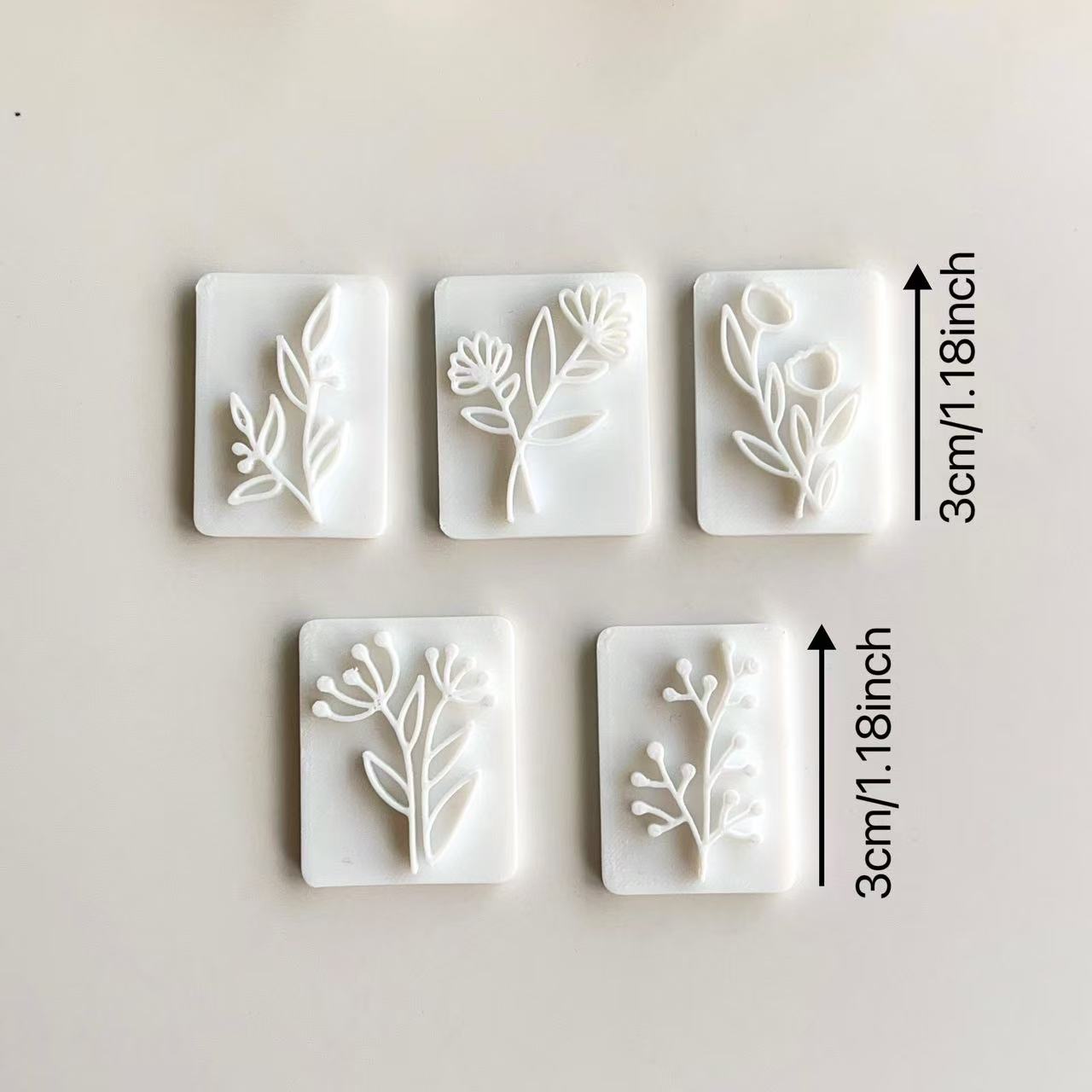 Botanical Leaf Polymer Clay St - Ethnic Fashion Jewellery ulasan dan harga