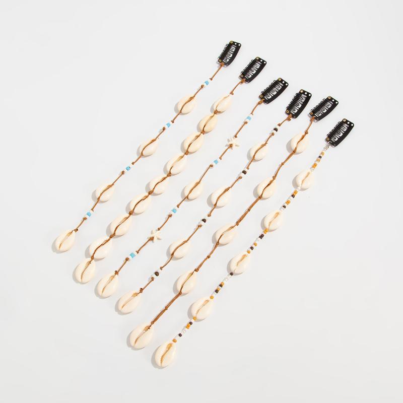 Festival Hair Extension Shell  - Ethnic Fashion Jewellery ulasan dan harga
