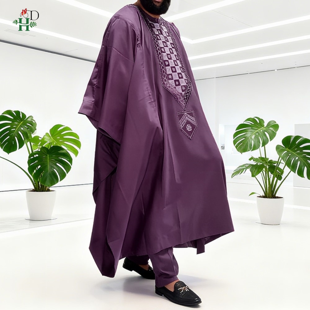 H&D African For Men Traditiona - Boubou Men Africa ulasan dan harga