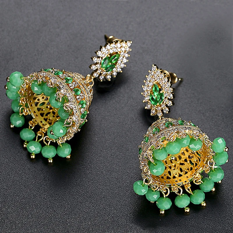 India Pakistan Earrings Copper - Ethnic Fashion Pakistan ulasan dan harga