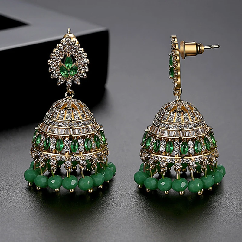 India Pakistan Earrings Copper - Ethnic Fashion Pakistan ulasan dan harga
