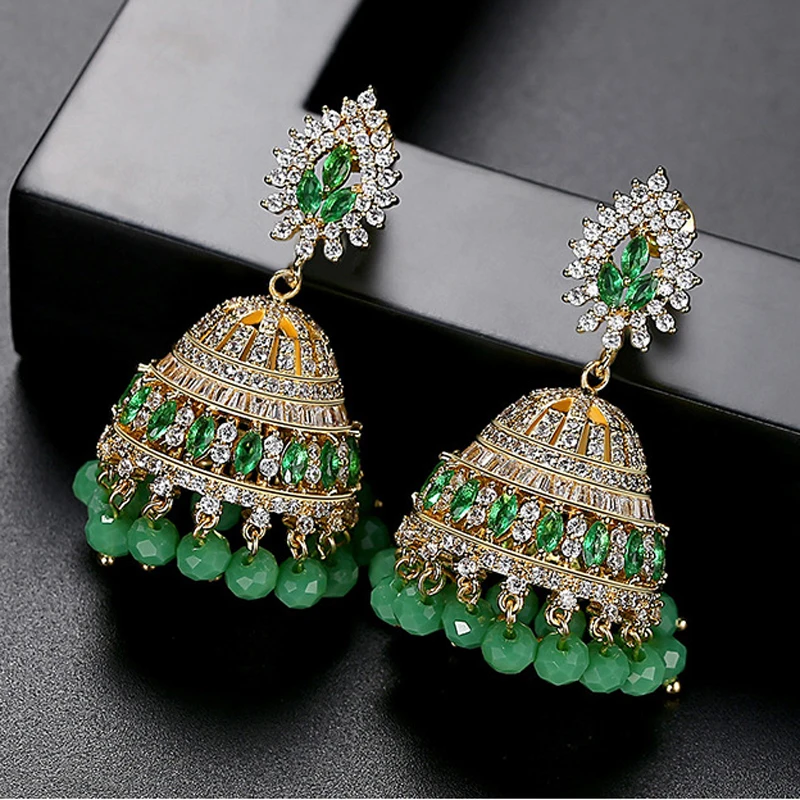 India Pakistan Earrings Copper - Ethnic Fashion Pakistan ulasan dan harga