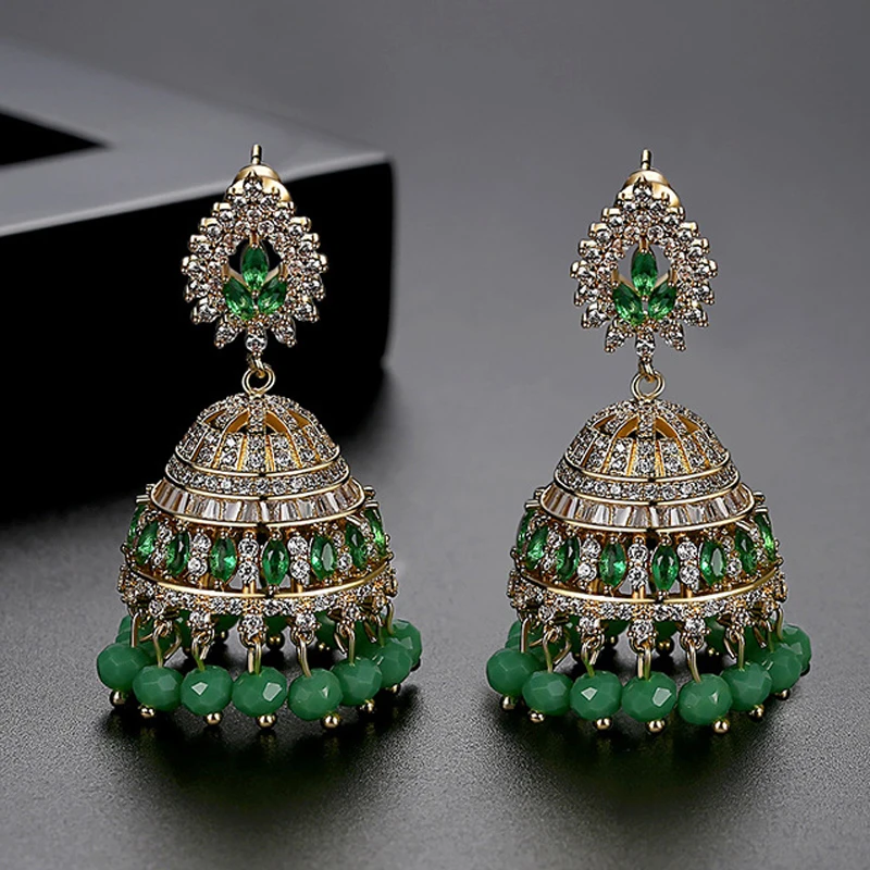 India Pakistan Earrings Copper - Ethnic Fashion Pakistan ulasan dan harga