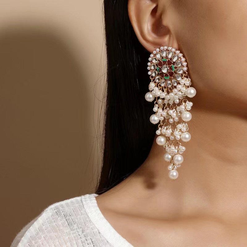 Unique Exaggerated Women Exoti - Ethnic Indian Fashion ulasan dan harga