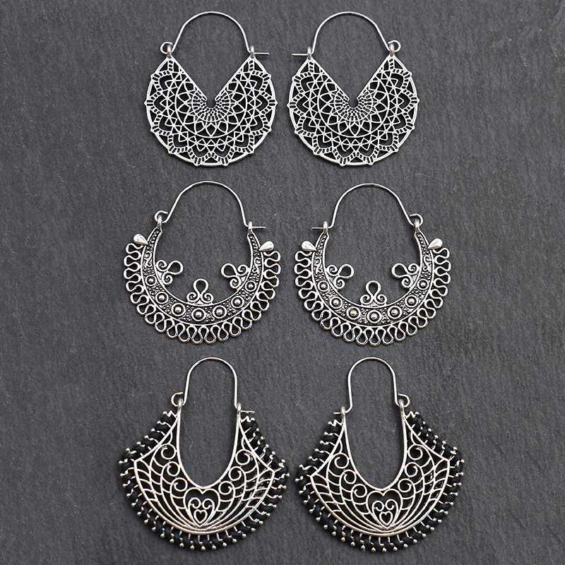 Antique Sliver-Plated Hollow A - Ethnic Indian Fashion ulasan dan harga