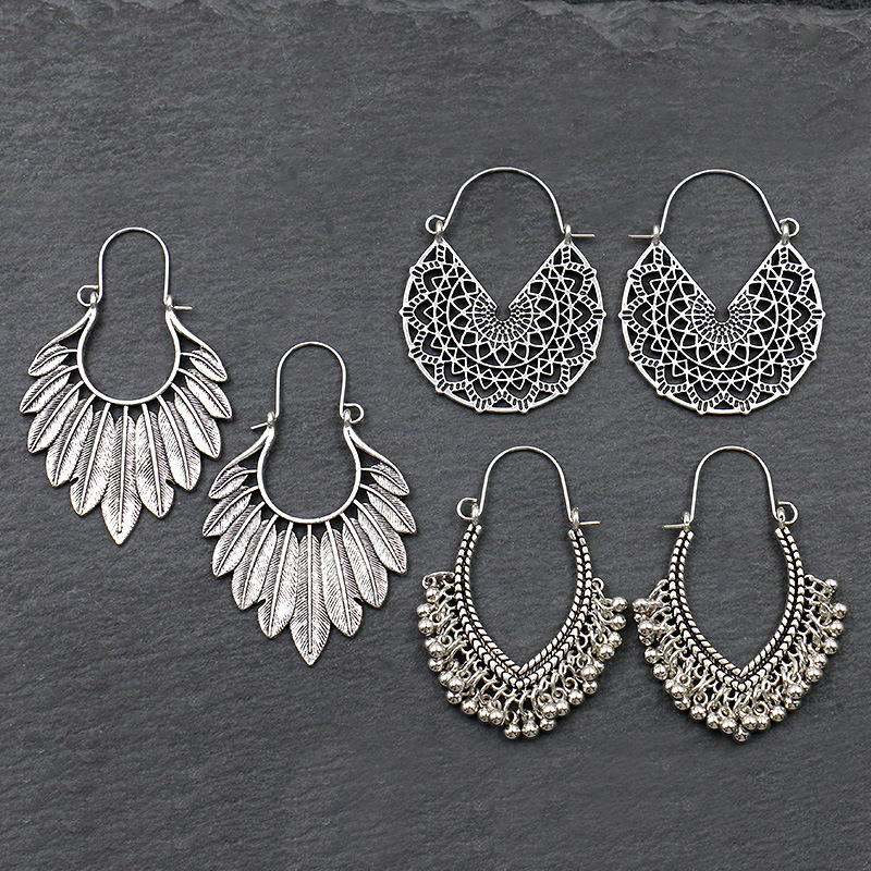 Antique Sliver-Plated Hollow A - Ethnic Indian Fashion ulasan dan harga