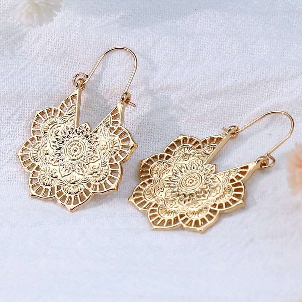 Vintage Ethnic Peach Heart Flo - Ethnic Indian Fashion ulasan dan harga