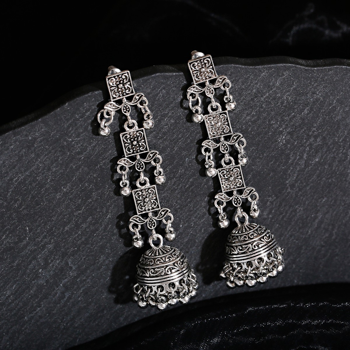 Retro Ethnic Silver Color Turk - Ethnic Indian Fashion ulasan dan harga