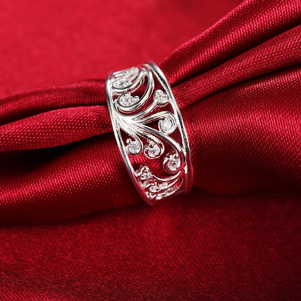 New 925 Sterling Silver crysta - Women'S Ethnic Fashion Brands ulasan dan harga