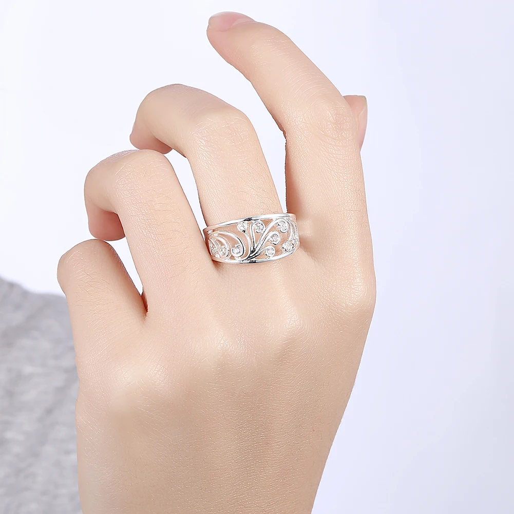 New 925 Sterling Silver crysta - Women'S Ethnic Fashion Brands ulasan dan harga