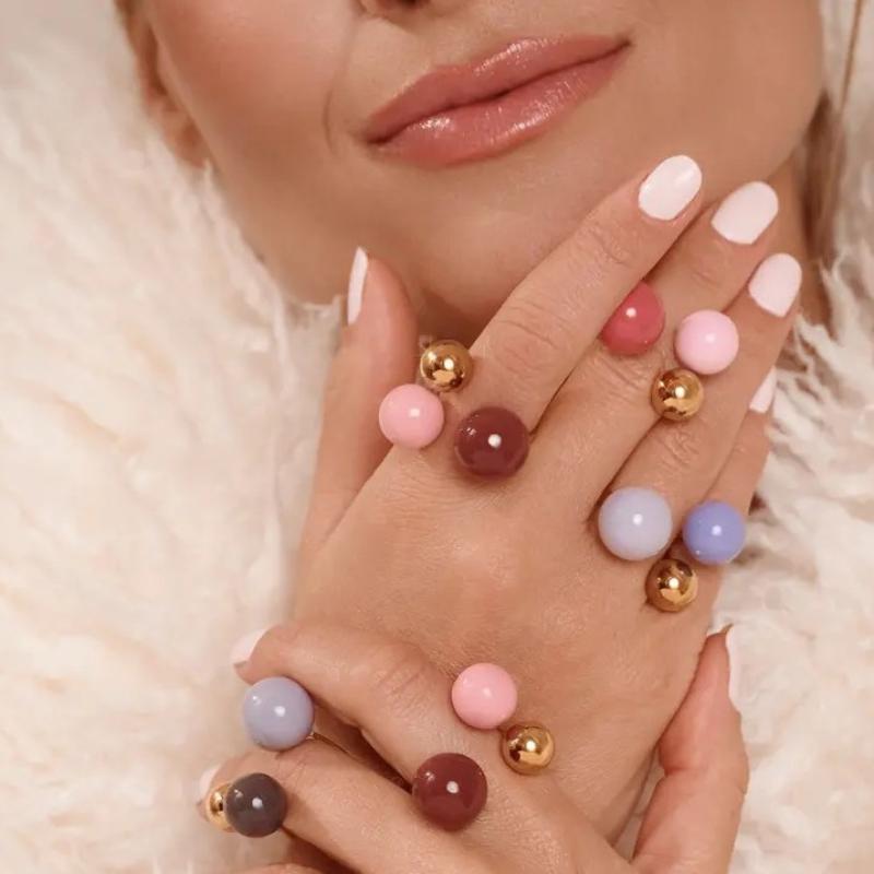 Boho Style Candy Color Enamel  - Ethnic Fashion Jewellery ulasan dan harga
