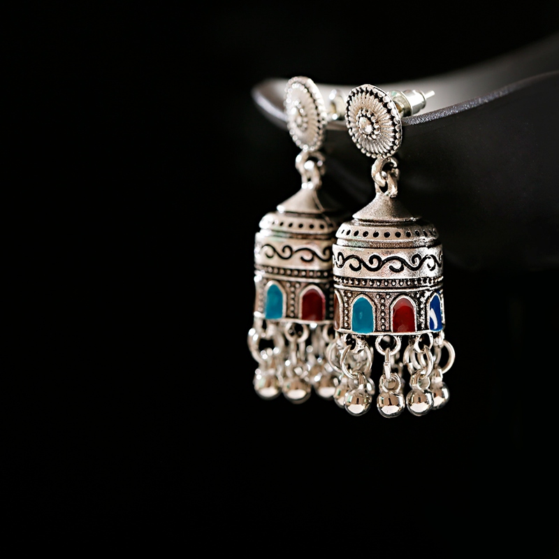 2020 Womens Indian Jhumka Jhum - Ethnic Indian Fashion ulasan dan harga