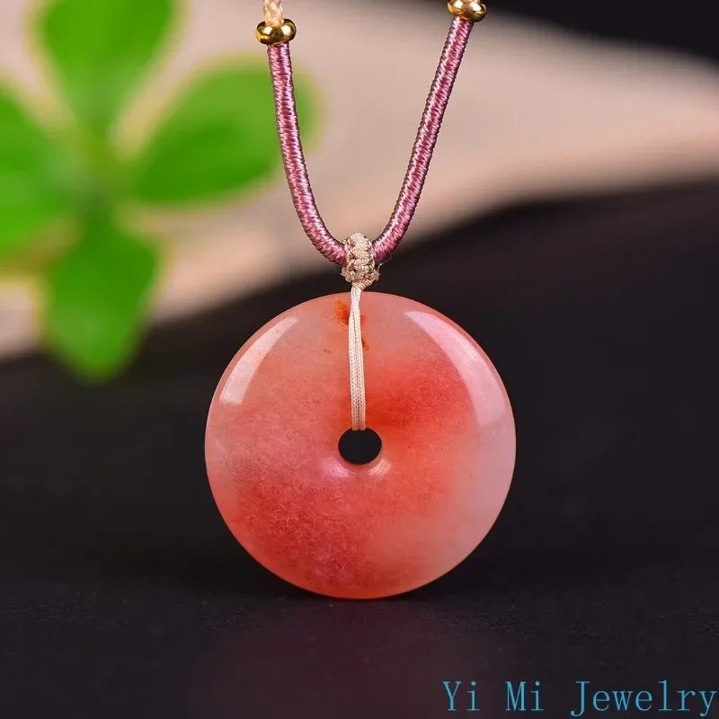 Natural Golden Jade Peach Blos - Ethnic Fashion Jewellery ulasan dan harga